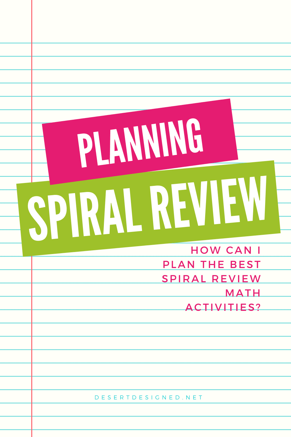 spiral review in math